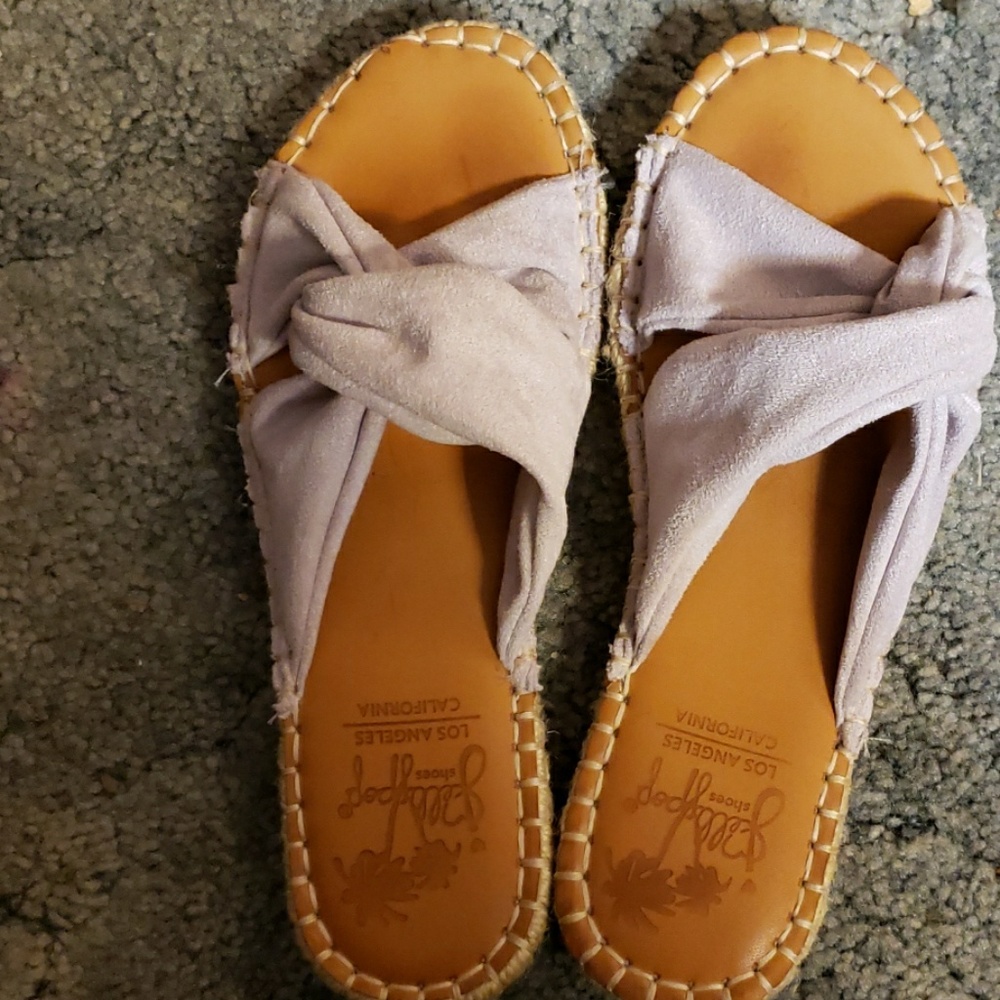 Lavender Jellypop sandals